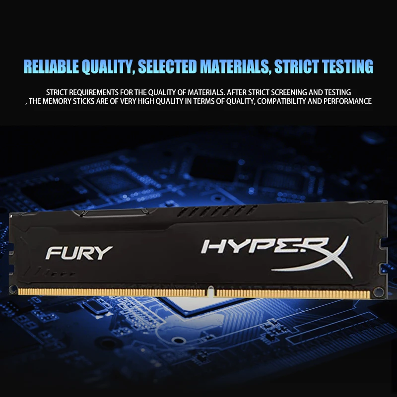 HyperX Fury Memoria DDR3 8GB 16GB (2x8GB) Kit RAM 1600MHz 1333MHz