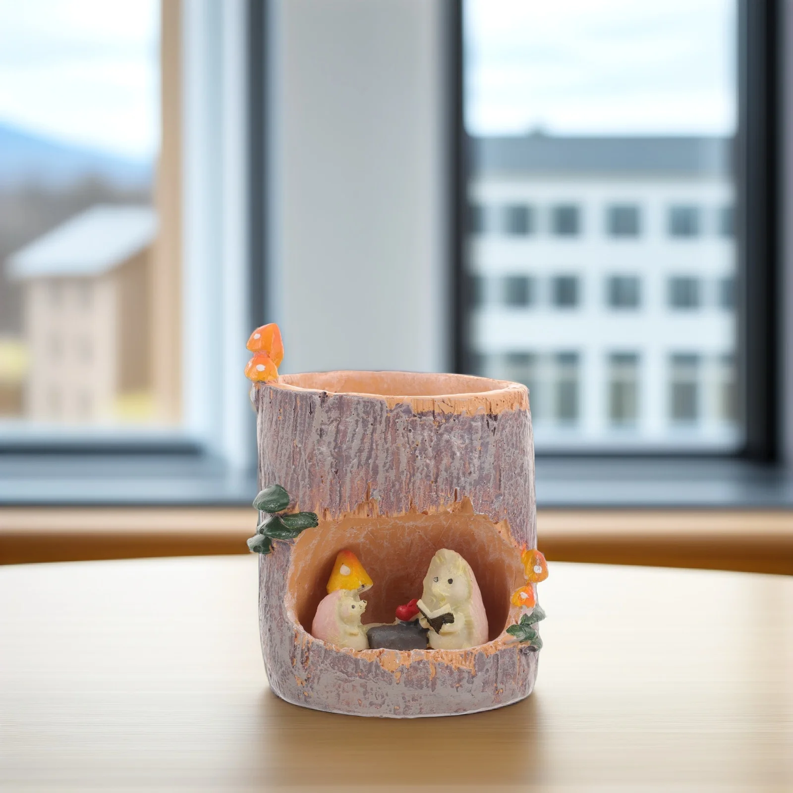 

Resin Hollow Flower Pot Decorative Planter Box Storage Shelf Garden Terrarium Indoor Outdoor Durable Country Farmhouse Succulent