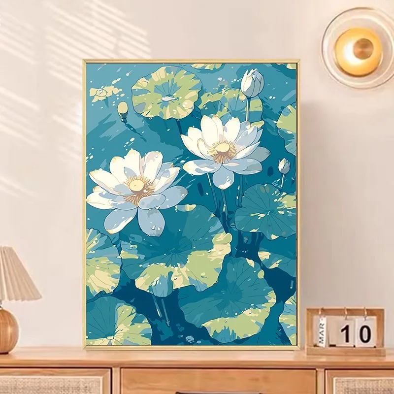 

A-0171 Elegant Roses and Butterflies Oil Painting, Classic Floral Canvas Art