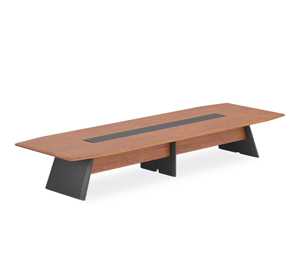 Italian Style Solid Wood Modern Durable 16-Seater Customizable Size Office Conference Table For Conference Rooms And Offices