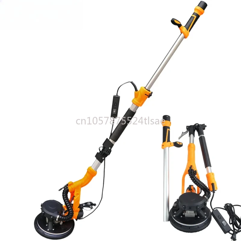 

Electric Wall Sander with Folding Handle LED Light Self-Suction Dust-Free Putty Grinding Machine for Drywall Interior Wall
