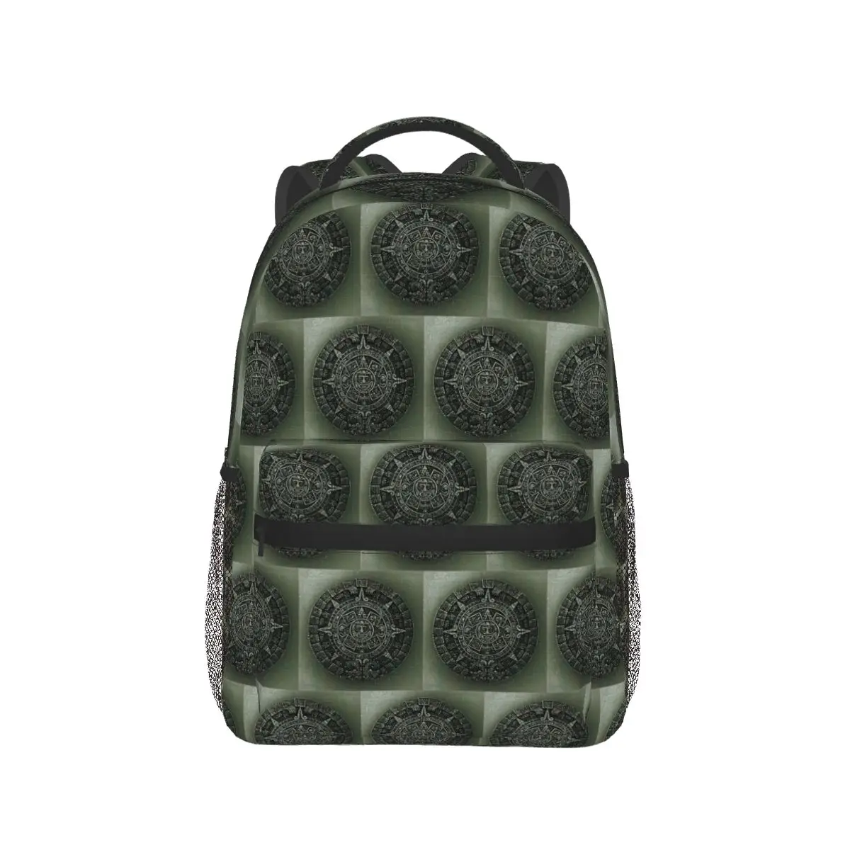 

Рюкзак с ацтекским календарем в стиле гранж, Лидер продаж, рюкзак большой емкости, детская сумка для книг, школьная сумка, сумки на плечо для мужчин и женщин