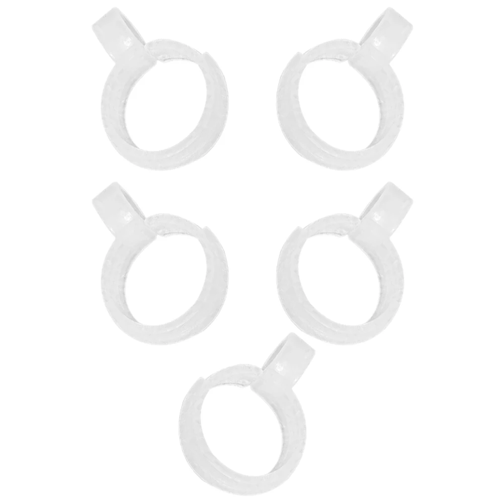 

5 Pcs Cross Roll Clip Fabric Buckle Card Stitching Clamp Embroidery Holder Sewing Supplies Portable Firm Stable Handcraft