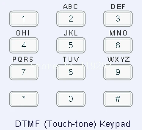 [[BELLA]Dual tone multi -frequency tone generator decoding a DTMF encoder 30 receives the serial data--5PCS/LOT