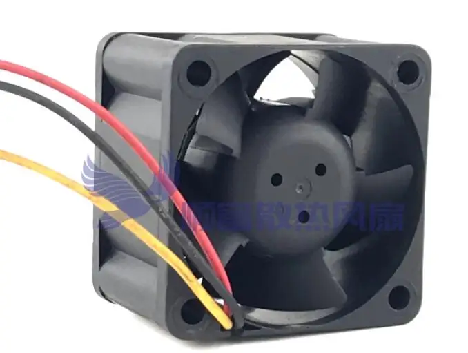 MECHATRONICS MD4028E12B2 DC 12V 0.24A 40x40x28mm 3-Wire Server Cooling Fan