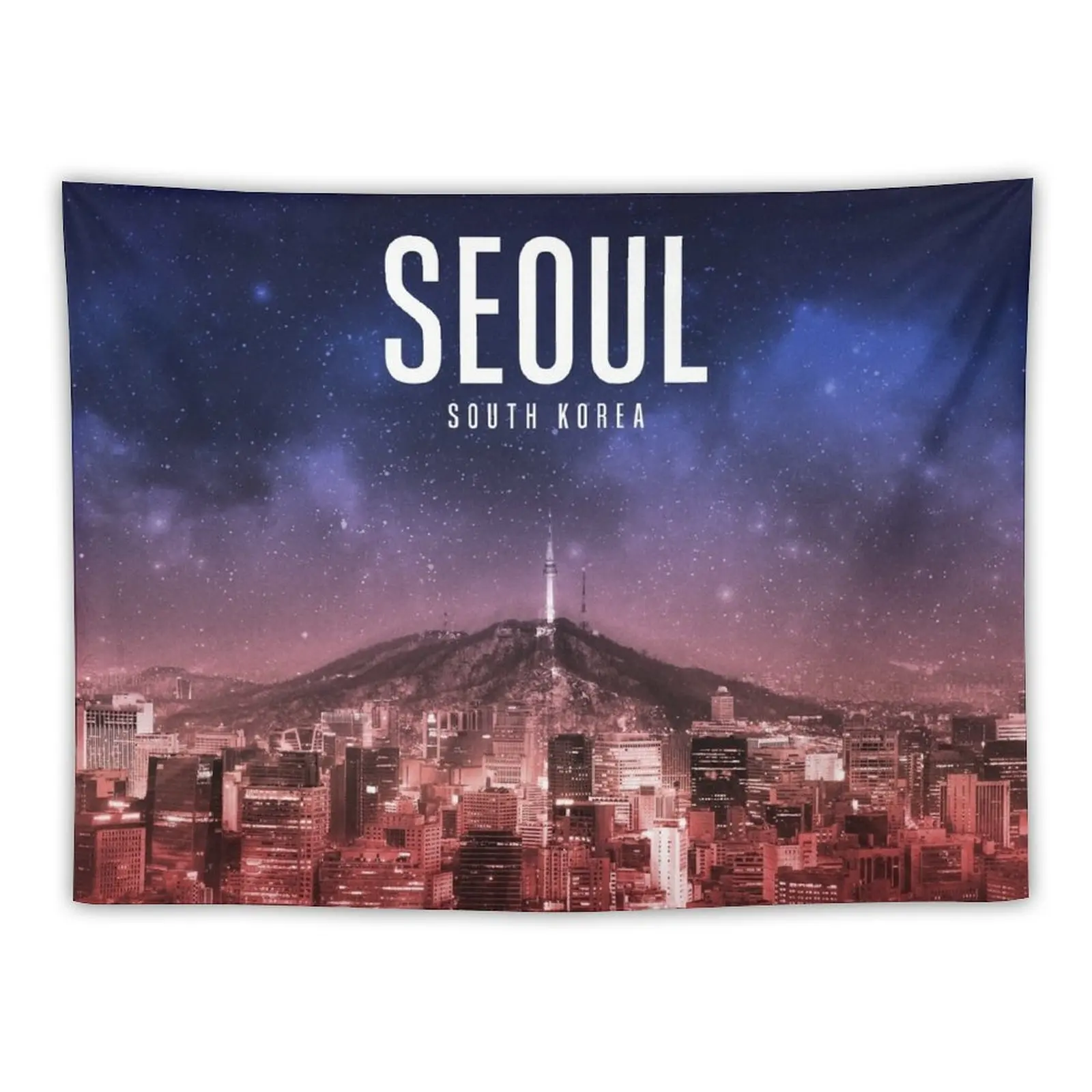 

Seoul - South Korea Tapestry Decor For Room Decoration For Home Home And Comfort Decor Room Aesthetic Decor Tapestry