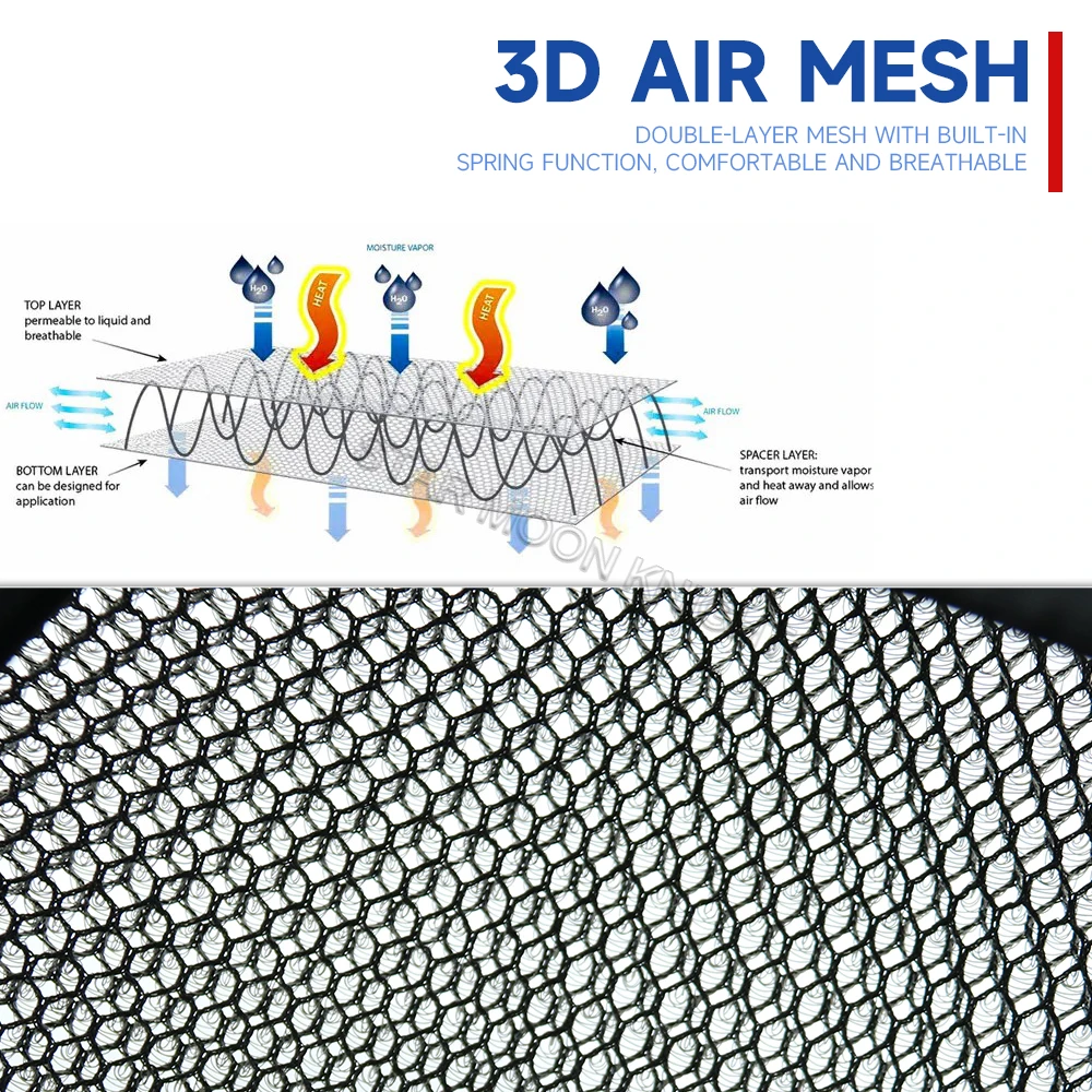 Motorfiets Anti-Slip 3d Mesh Stof Stoelhoes Ademend Waterdicht Kussen Voor Honda Gb 350 S Gb 350 S Gb 350