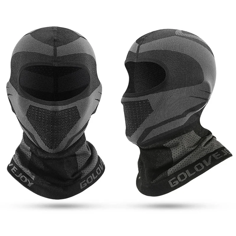 Breathable Helmet Liner Balaclava Motorcycle Full Face Mask Headgear Windproof Sunscreen Motorbike Cycling Mask Moto Accessories