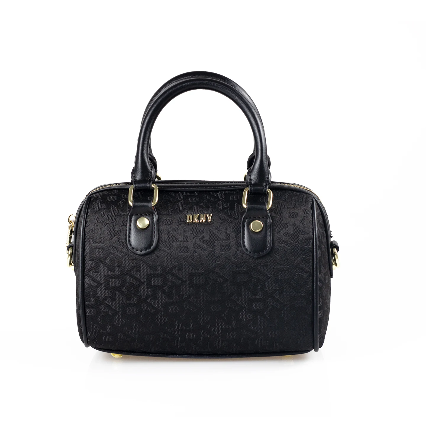 Women Bags Dkny - DKNY Damen-Handtasche in Uni-Schwarz mit Prägung,