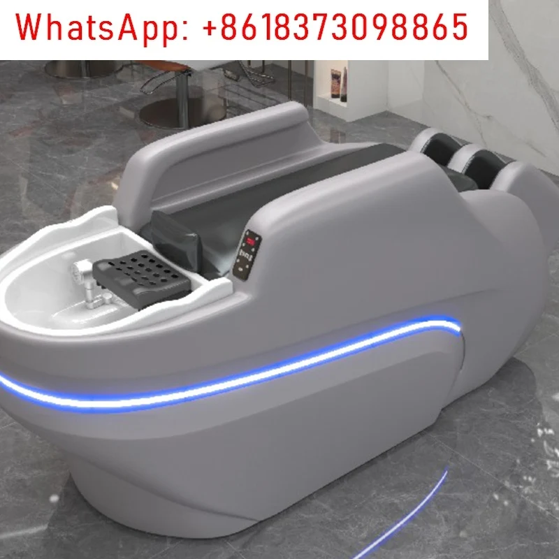 

Bed Shampoo Chairs Wash Hair Salon Spa Stylist Beauty Customer Reclining Chair Water Circulation Therapy Sedia Salon Equipment