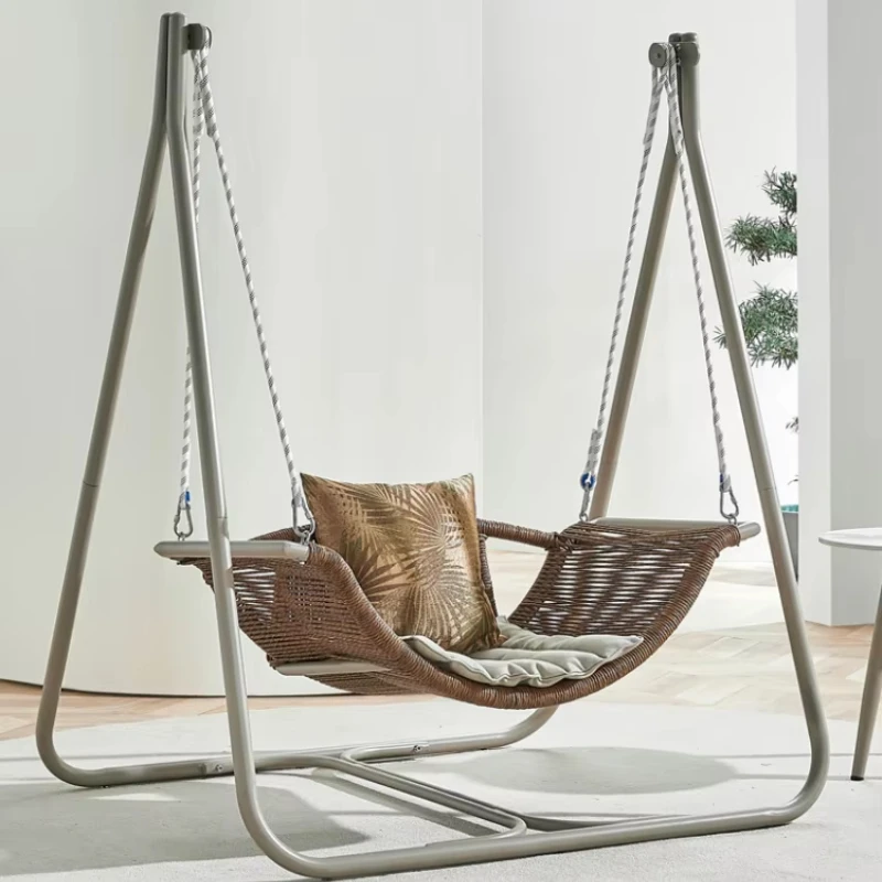 

Outdoor swing Fashion high-end indoor and outdoor cradle Garden balcony Leisure swing