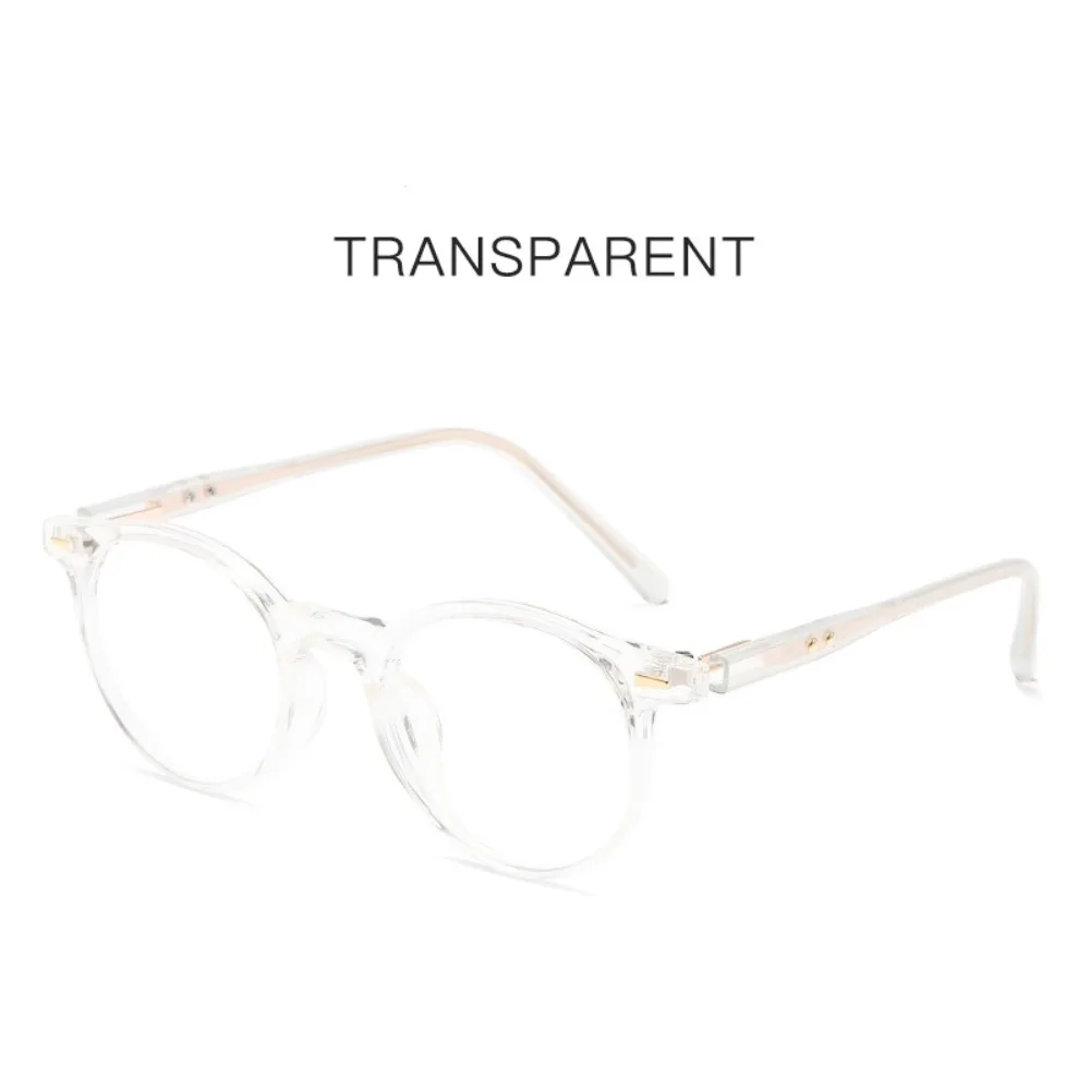

Retro Classic Women Anti Blue Light Eyewear Round Durable Radiation Protection Eyewear Ultra Light Eye Protection