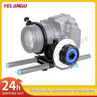 YELANGU Portable Mini Follow Focus Quick Focus Wireless Lens Control For DSLR Camera Gimbal BMPCC 4K Accessories
