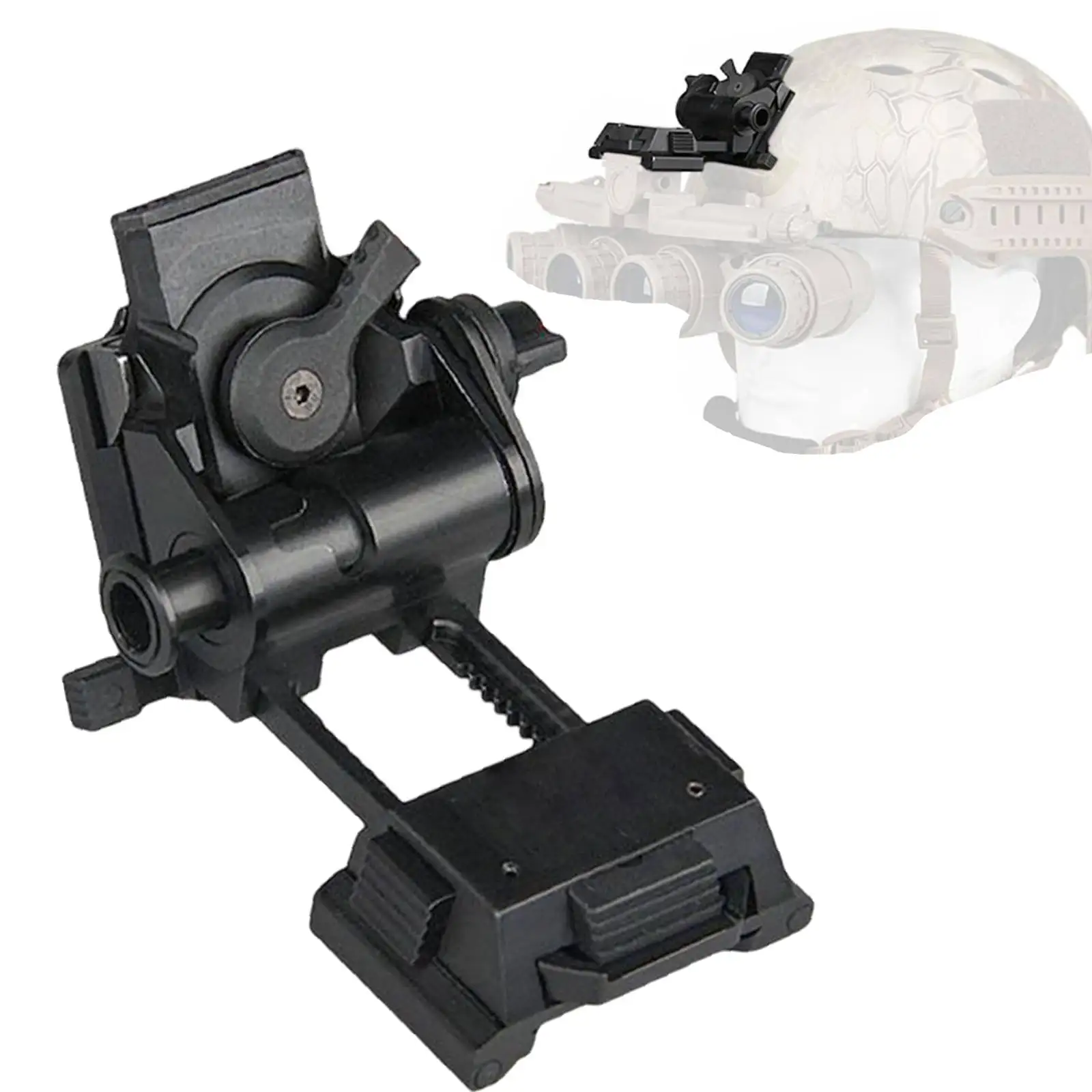 Metal L4 G24 L4G24 NVG Mount Bracket Holder For PVS15 PVS18 GPNVG18 Goggle Night Vision Stent Skip Fast OPS Helmet Parts