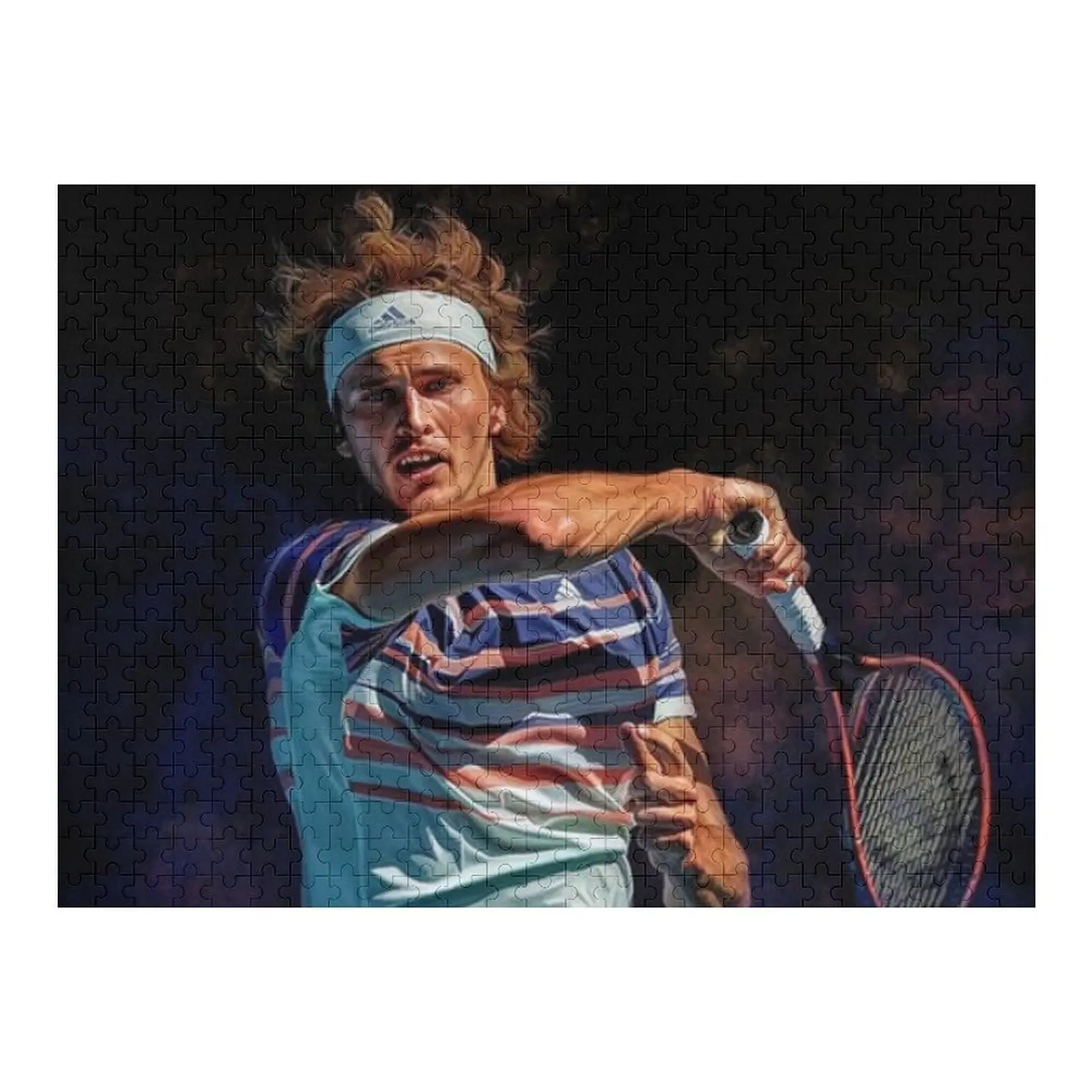 

Пазл Sascha Zverev at Australian Open, индивидуальный подарок для детей, подарок для детей, рождественские подарки, головоломка IQ