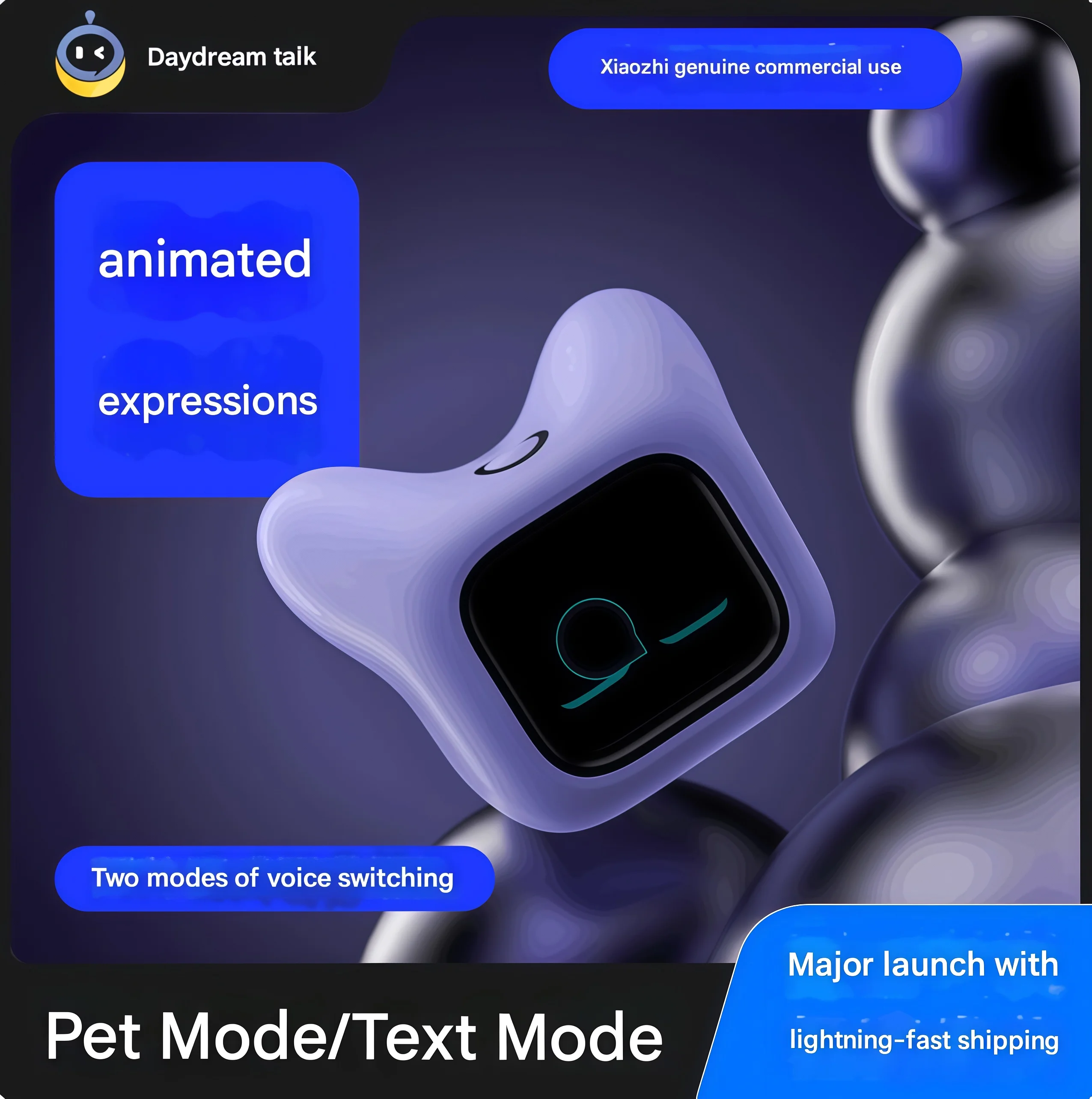 alXiaozhi Electronic Pet AI Chatbot Emotional Companion Deepseek Doubao Girlfriend Translator