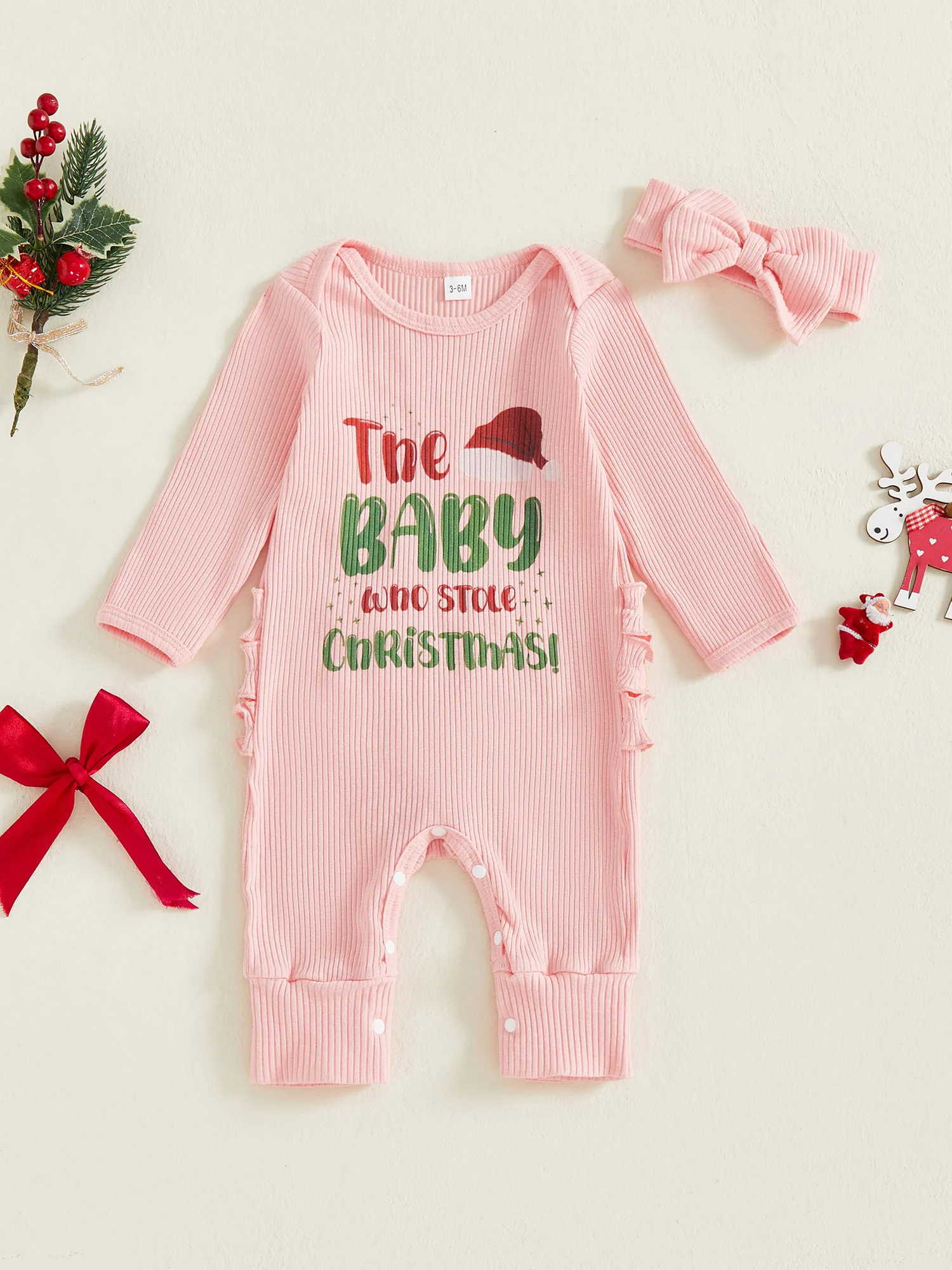 Tenue d'hiver pour tout-petit garçon, ensemble chemise à carreaux et pantalon à bretelles avec nœud papillon et chapeau, ensemble de 4 pièces pour fête de noël