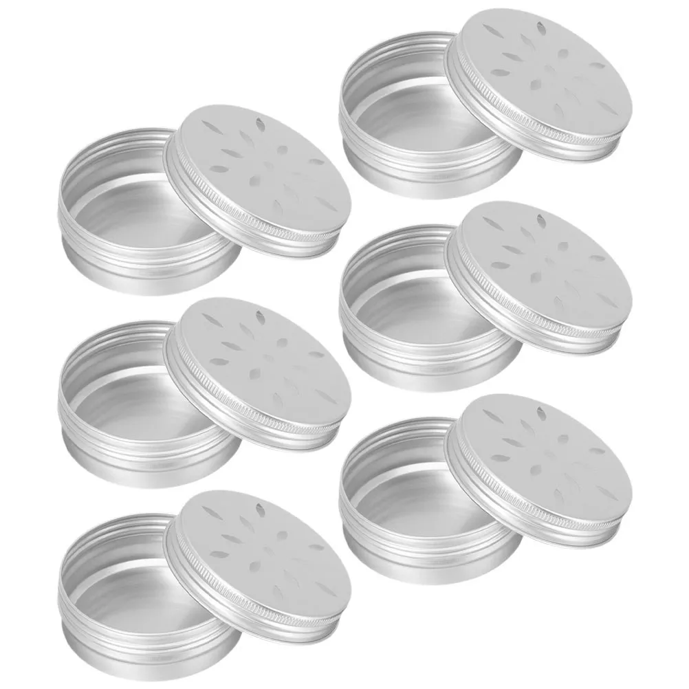 6Pcs Sturdy Metal Dog Scent Training Box 80Ml for Professional Nose Training Scent Discrimination Odor Detection Agility