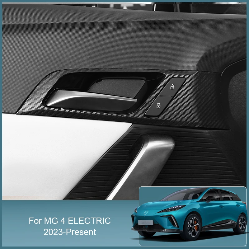

Car Interior Sticker Windows Contol Inner Door Gear Panel Decoration Protective Film For MG 4 Electric Mulan 2023-2025 Accessory
