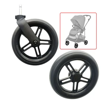 Kinderwagen Wiel Voor Melio Serie Kinderwagens Compatibel Cybex Melio 2/3/Koolstofvezel Winkelwagen Met Aslager Bebe kinderwagen Accessoires