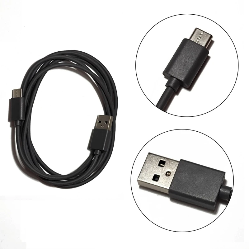 سلك شحن USB-A TypeC مع موصل USB-A لـMX Anywhere3 Master3 F19E