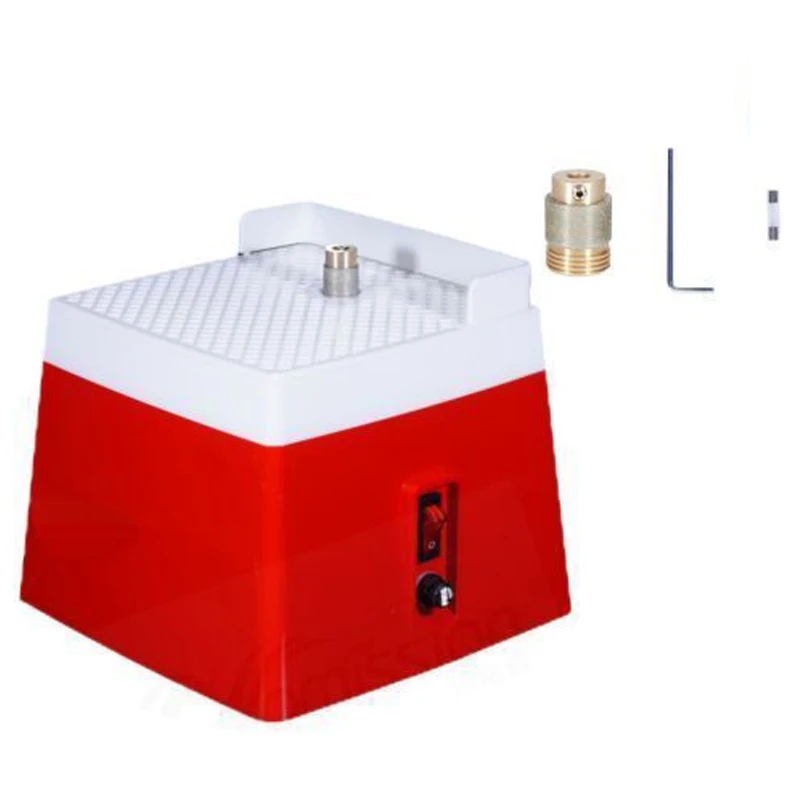 220V Mini Portable Stained Grinder 65 W Diamond Glass Art Grinding Tools Blue with MD901 Grinding Wheel