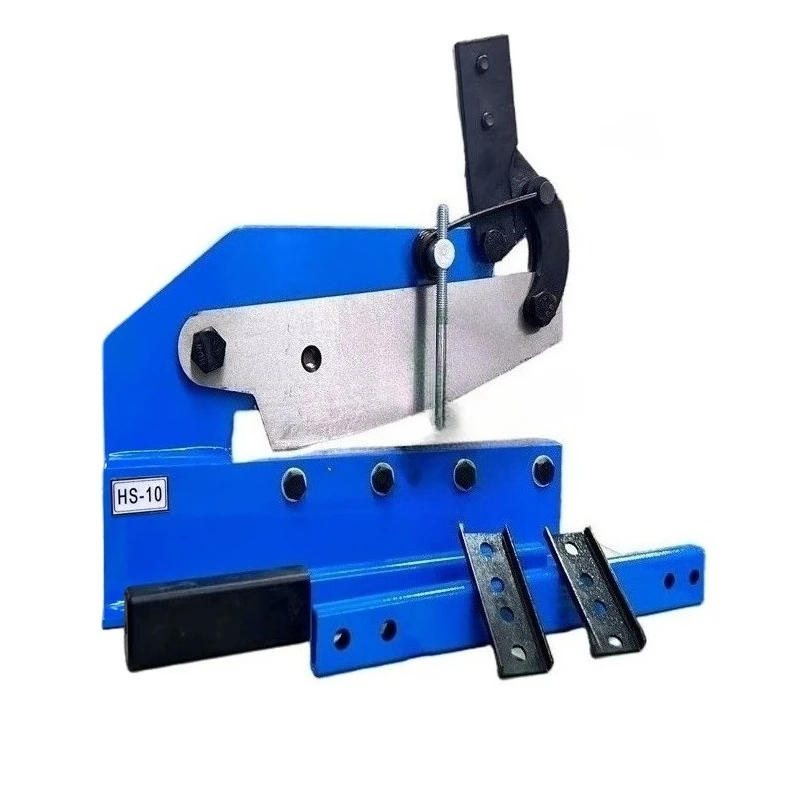 Small manual shearing machine HS-10 shearing, iron sheet shearing machine