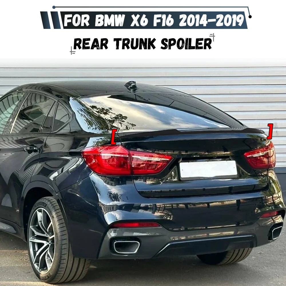 Накладка-спойлер на крышку багажника для BMW X6 F16 X6M 2014-2019