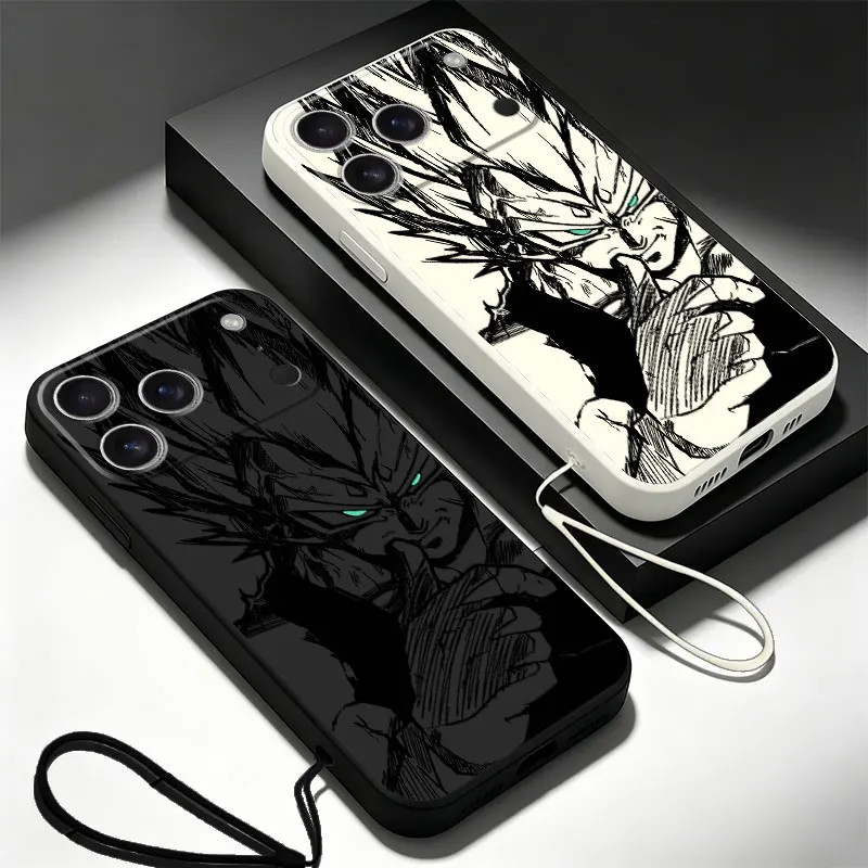 Super Vegeta Dragon Ball Phone Cover Case for Apple iPhone 17 Pro Max Air 17e 15 13 Mini XS XR 16 7 8 12 Plus 11