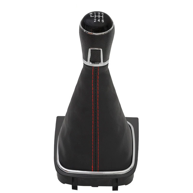 

Для Volkswagen Golf MK5 MK6 R32 GTI04-09 кожаная ручка переключения передач автомобиля 5/6 скоростей рычаг переключения передач пылезащитный чехол внутренняя запасная часть