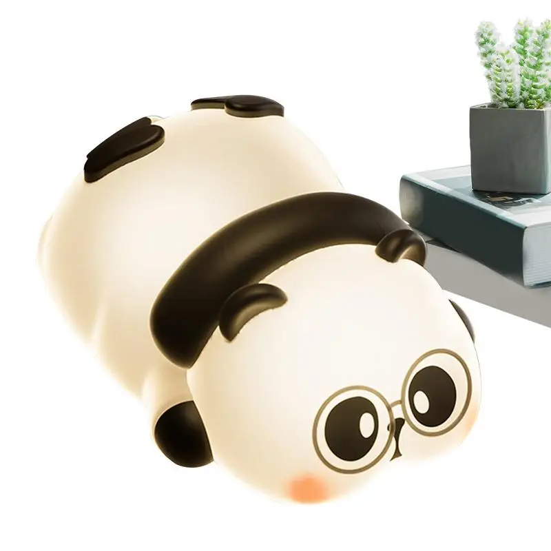 

Night Light For Kids LED Panda Atmosphere Lamp USB Charging Bedroom Night Light Ambient Night Light For Kid Room Desktop