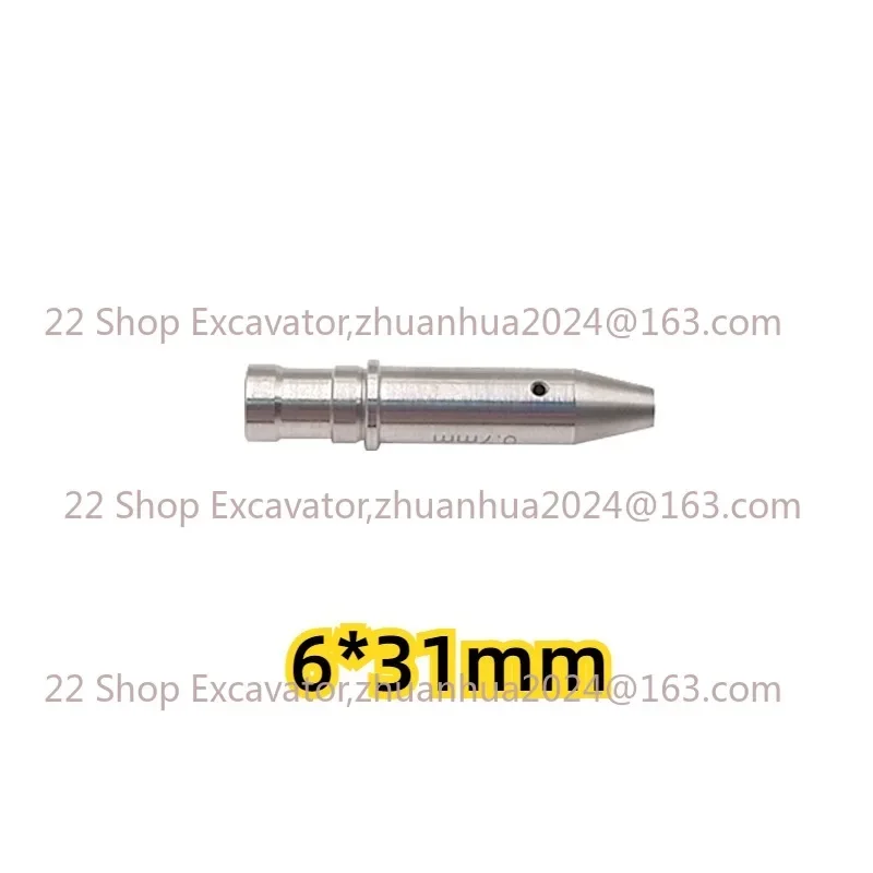 

EDM Parts Ceramic Pipe Guide Ø6x31mm Ceramic Electrode Guide from 0.1mm to 3.0mm For EDM Drilling Machine 1pc