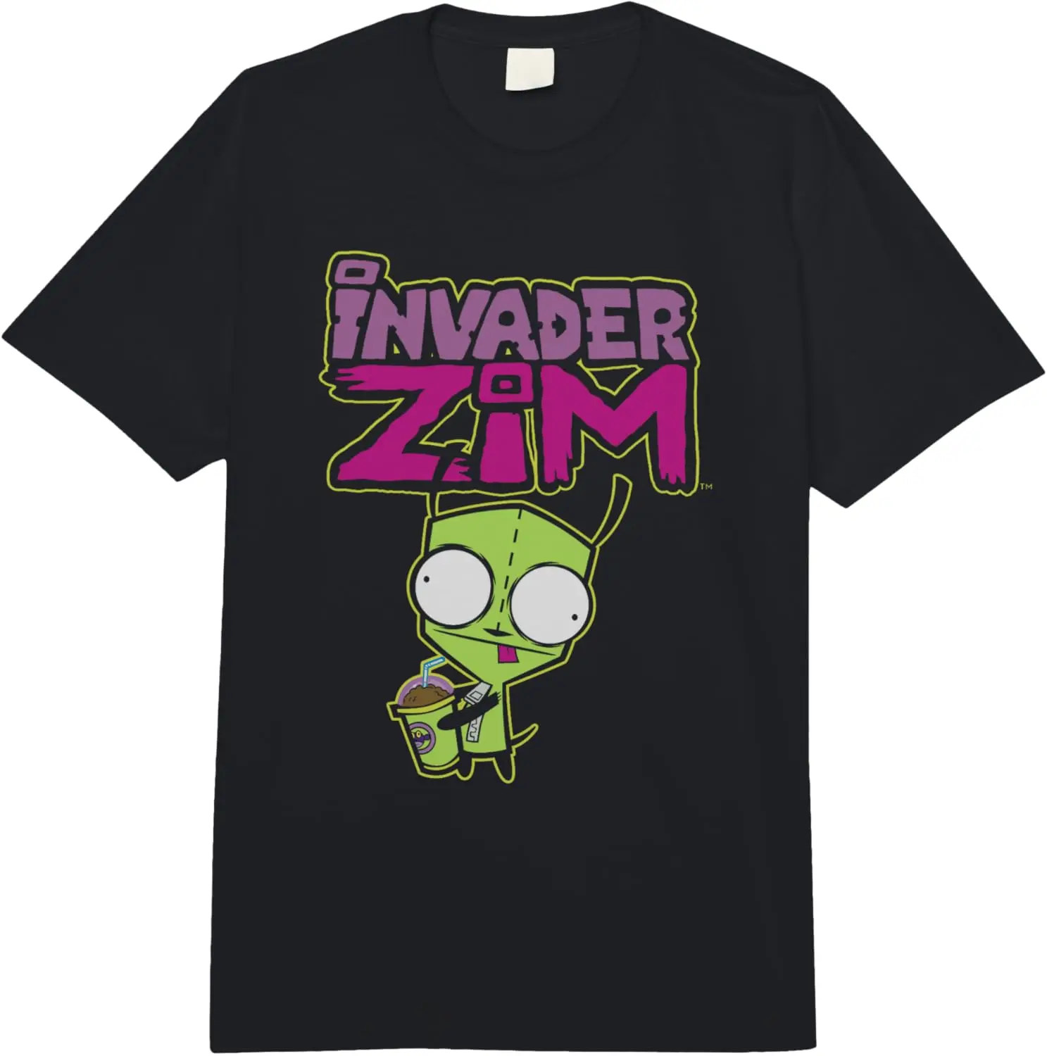 Invader Zim G.I.R Milkshake Foodie Dog Logo Comfort Colors Adult Heavyweight T-shirt