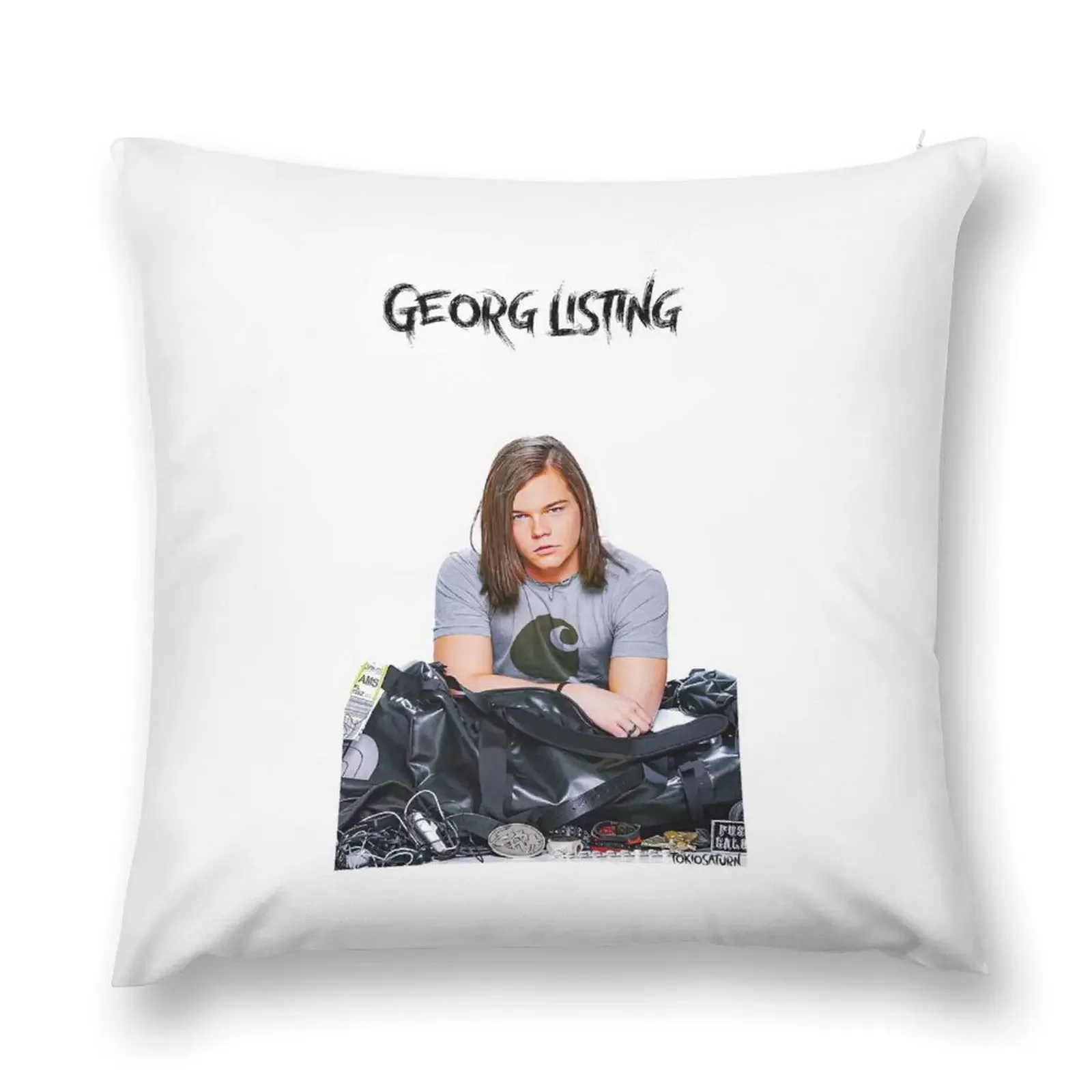 Tokio Hotel - georg listing Throw Pillow Couch Pillows Cushion Cover Set bed pillows pillow