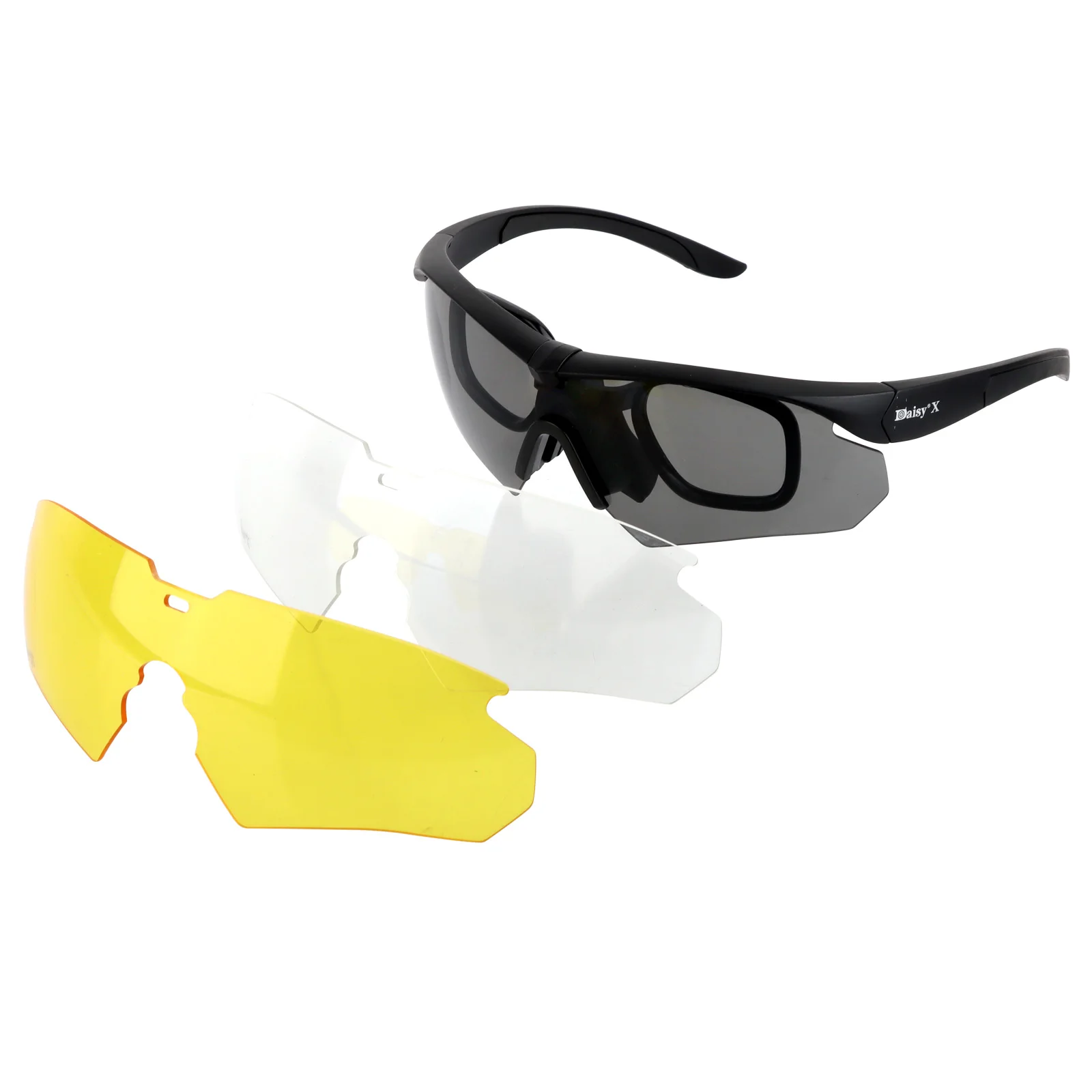 Daisy X Tactical Sun Glasses TR90 Unbreakable Men Driving Sunglasses For Men/Women Outdoor Sports Eyewear Protective