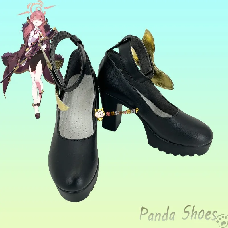 

Blue Archive Rikuhachima Aru Cosplay Shoes Anime Game Cos Boots Comic Cosplay Costume Prop Shoes for Con Halloween Party