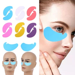 1Pair Reusable Eye Pads Silicone Stripe Lash Lift Eyelash Extension Hydrogel Patches Under Eye Gel Patch Makeup Tools