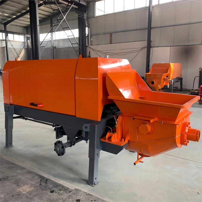 Kleiner Diesel-Betonpumpenmischer