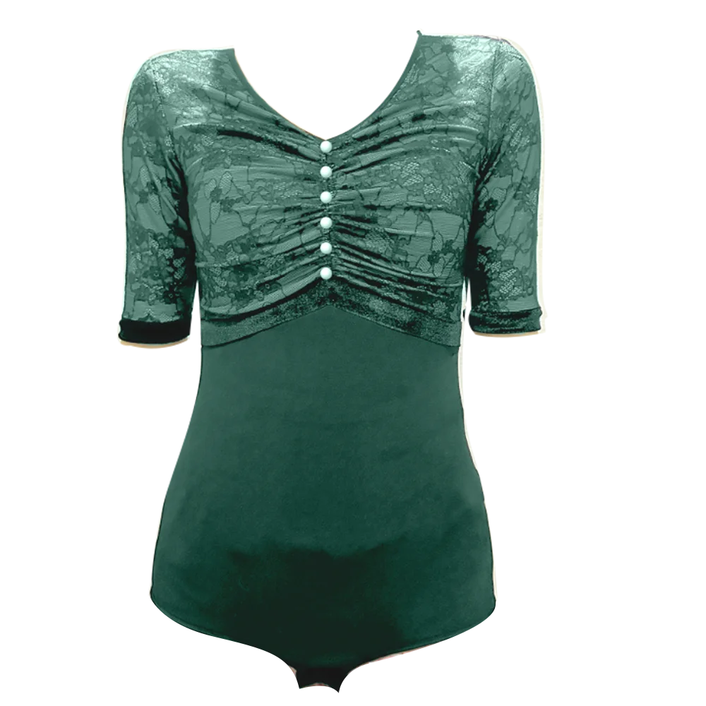 

Новые топы для латинских бальных танцев, женское кружевное боди с короткими рукавами, танцевальная одежда для румбы и сальсы, костюм для выступлений BL16761