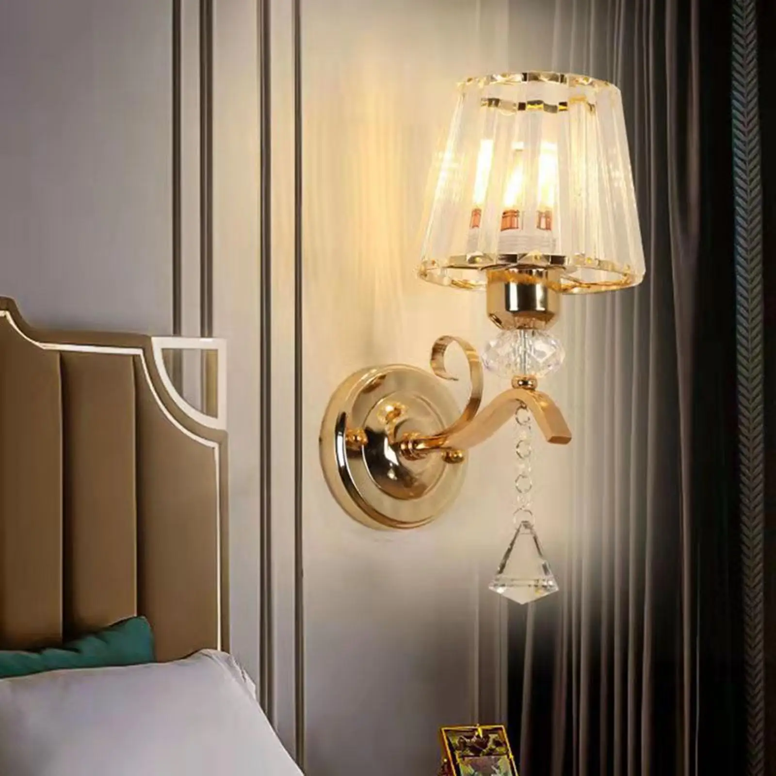 LED Wall Light Sconce Light Fixtures Nightlight for Bedside Bedroom Corridor