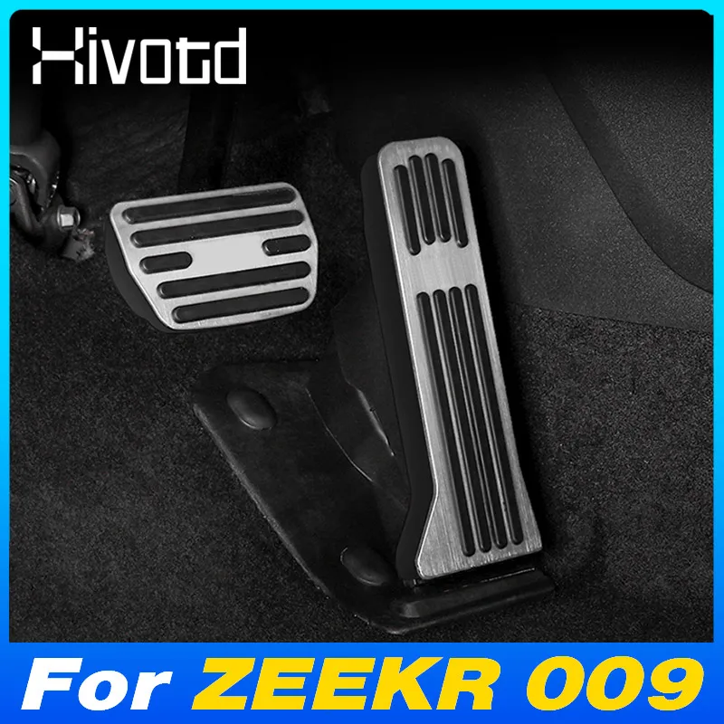 

For ZEEKR 009 WE ME Car Accelerator Pedal Cover Gas Brake Rest Mat Pad Sticker Trim Interior Protective Product Accessories 2024