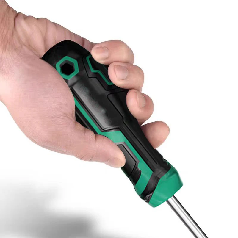 Multipurpose Handle Screwdrivers Set With Magnetic Insulated Security Repair Hand Tools Cross/Straight Type Screw Driver