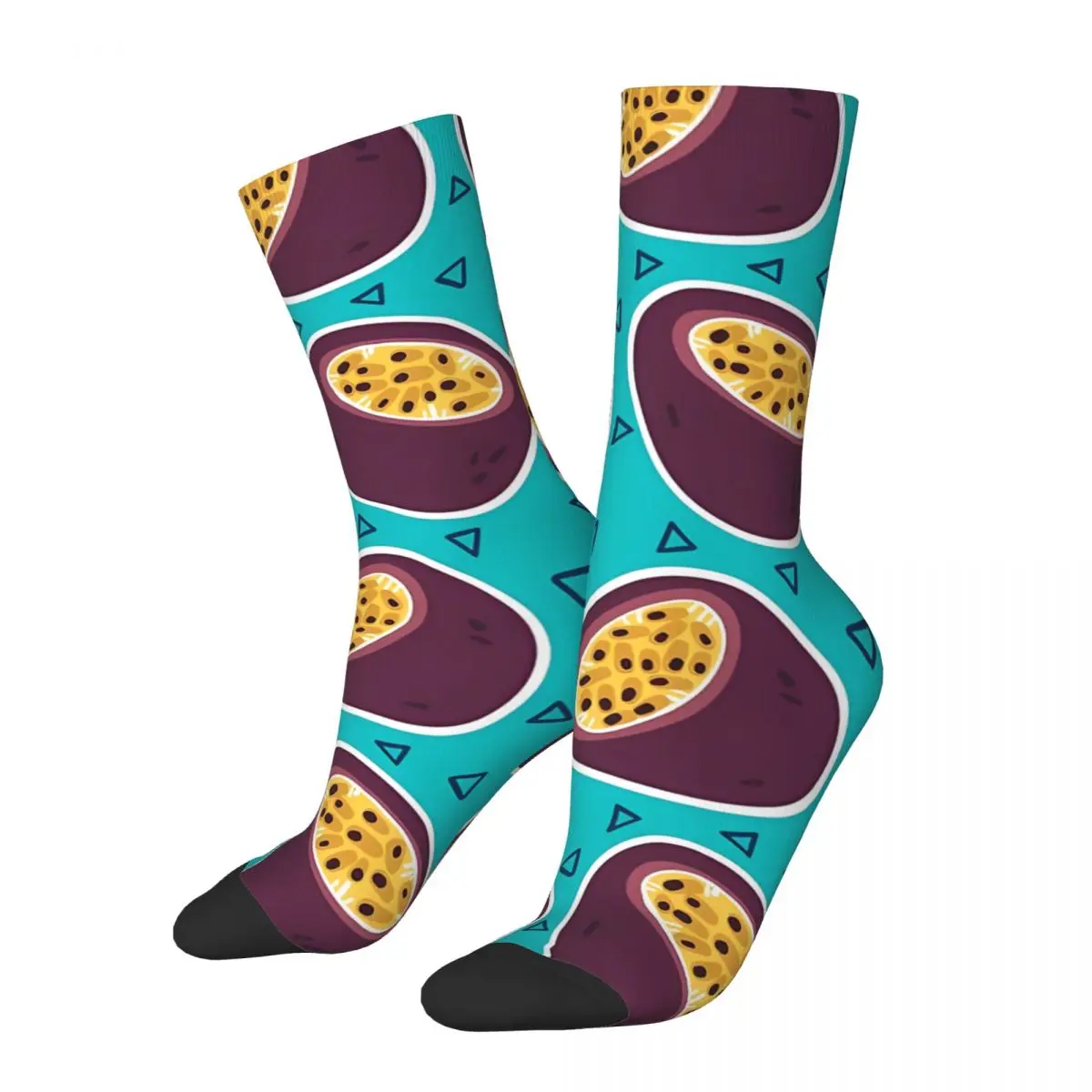 

Vintage Passion Men's Socks Fruits Food Unisex Street Style Pattern Printed Crazy Crew Sock Gift