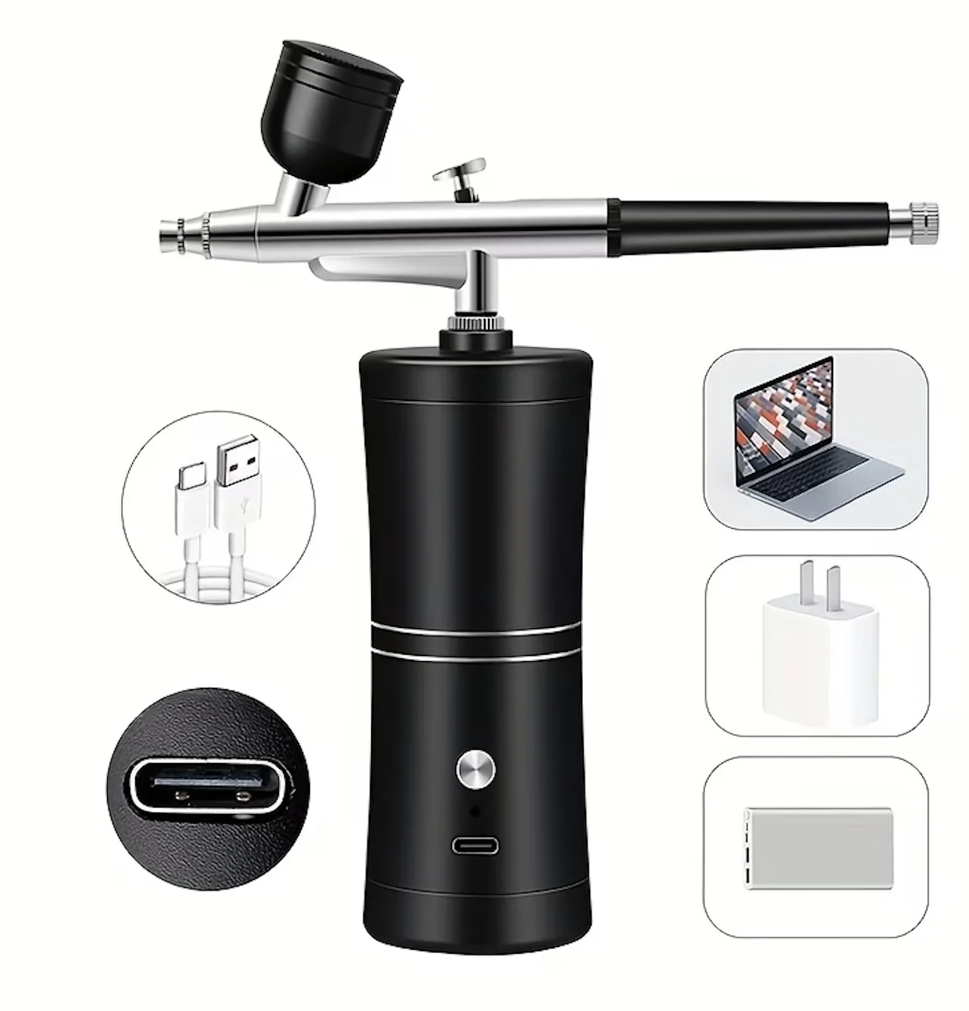 Airbrush Kit With Compressor - - đánh giá và giá Airbrush Compressor Kit