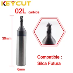 SILCA Futura 02L 02LW 2.0mm Milling Cutter Fit ILCO Silca Futura Auto and Pro Key Machine Aftermarket