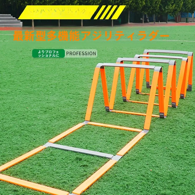 Escalera de Cuerda Multifuncional Agili, Escalera Fija para Entrenamiento de Fútbol, Escalera Suave para Niños, Escalera de Salto
