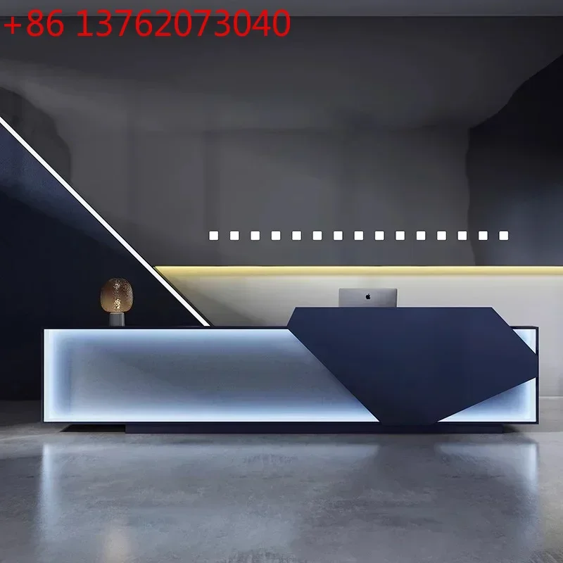 

American Style Originality Reception Desks High-end Designer Clothing Store Reception Desks Luxury Furniture Receptionen