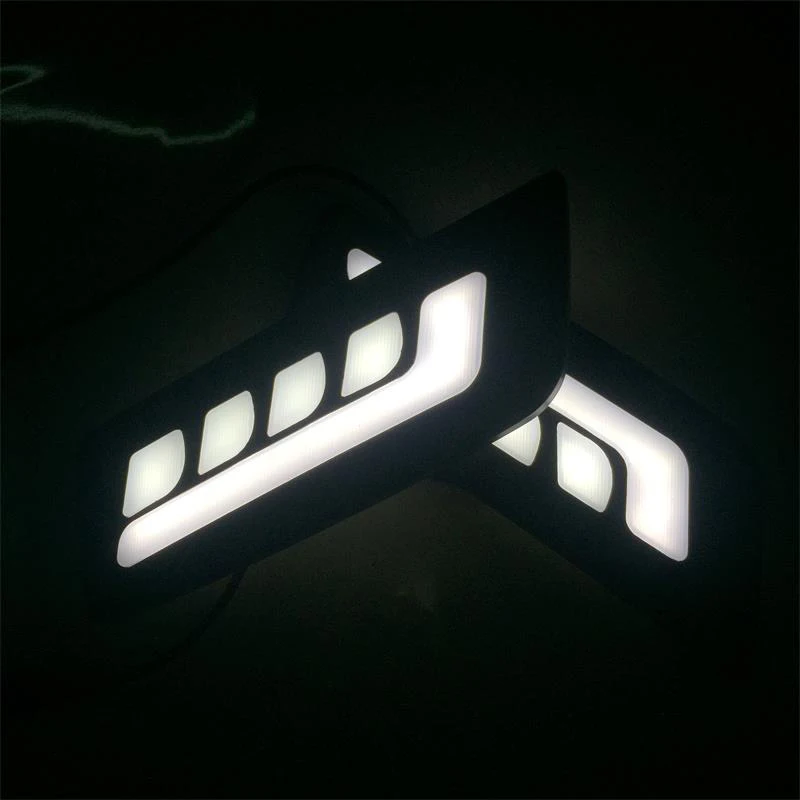 

Автомобильные водонепроницаемые светодиодные дневные ходовые огни, противотуманные фары дневного света для Ford Ranger Px T6 Mk1 2011 2012 2013 2014, передние фары автомобиля-N29