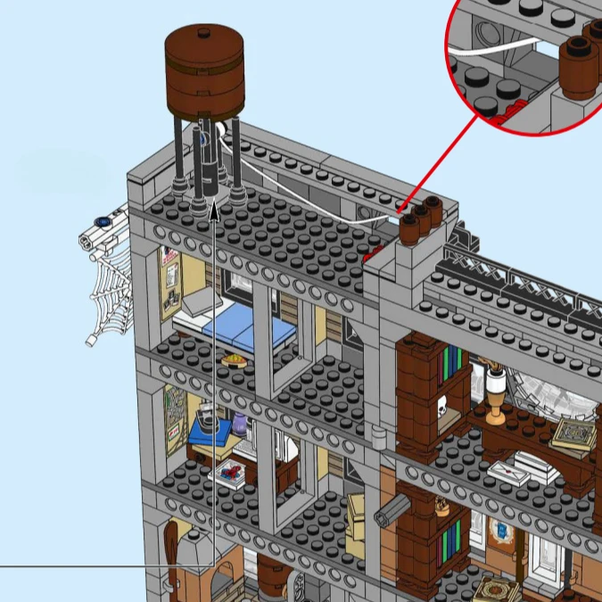 Lugar para Hero Duels 76108 Juegos de bloques de construcción compatibles con partículas Legoed Adecuado para regalos de Navidad 1004 piezas