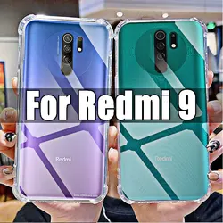 Soft Silicone Shockproof Clear Case for Xiaomi Redmi 9 Transparent Covers Shell for Redmi9 6.53